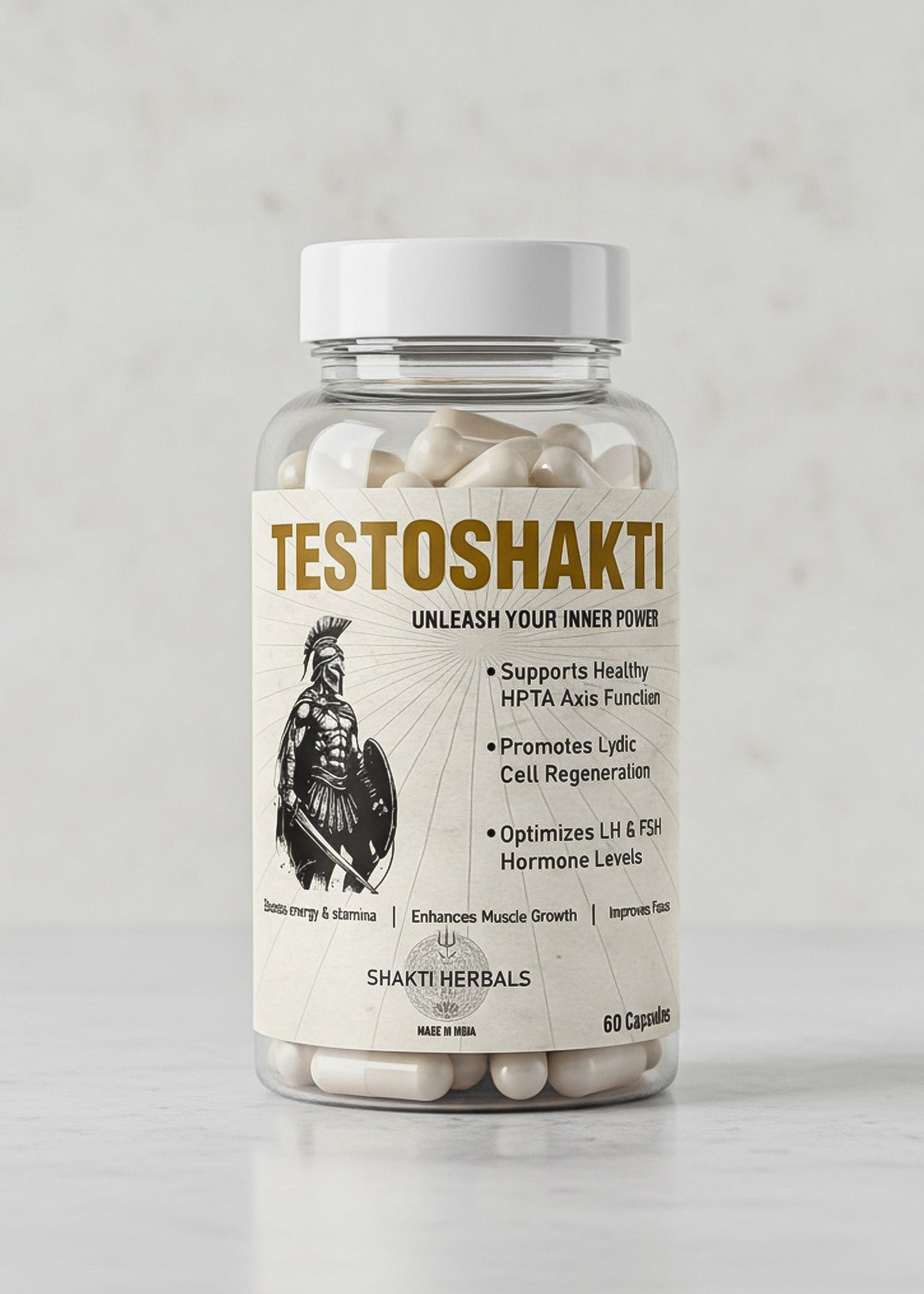 Shakti Herbals Testo Shakti | Ayurvedic Testosterone Booster for Men