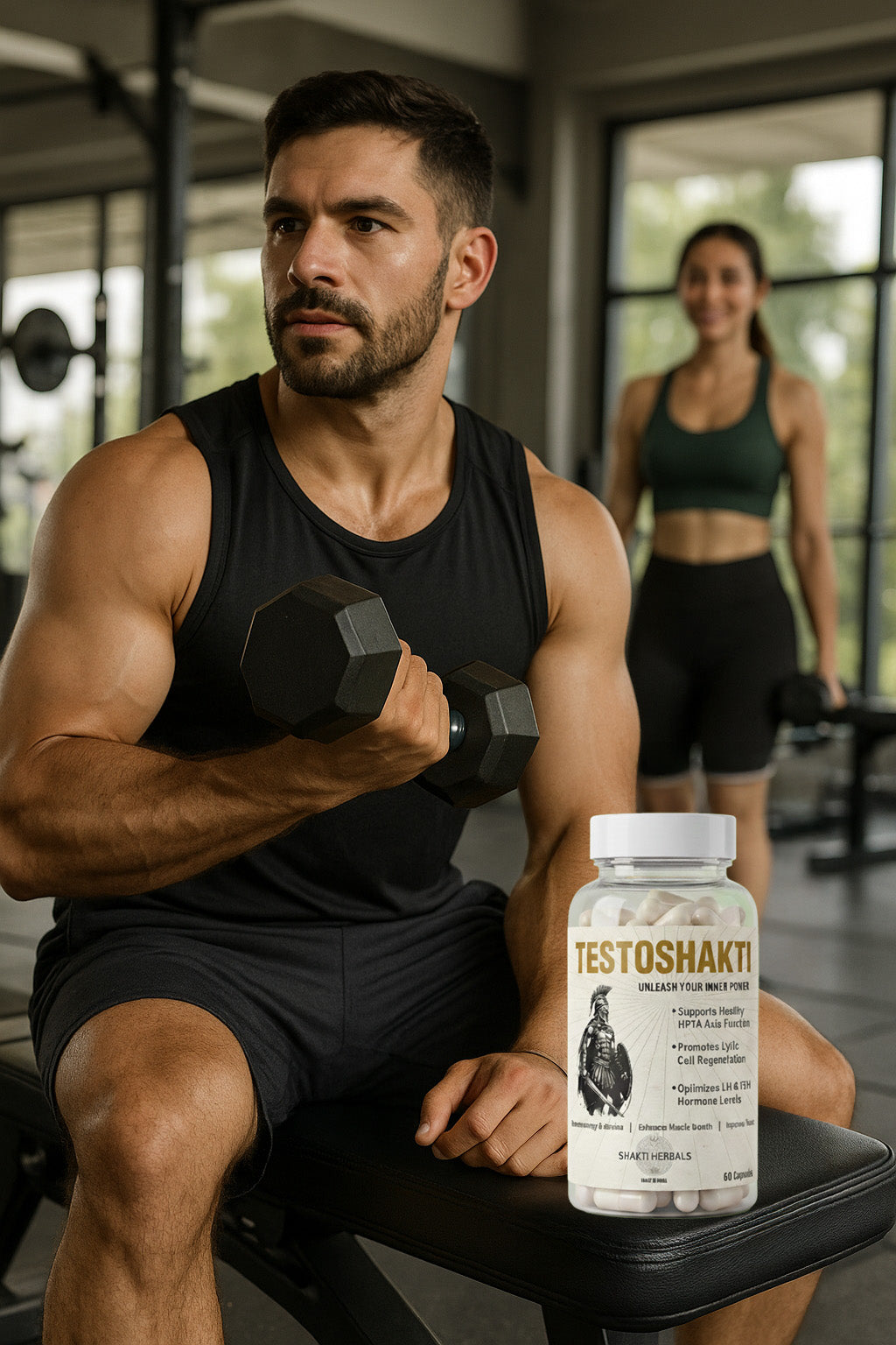 Shakti Herbals Testo Shakti | Ayurvedic Testosterone Booster for Men